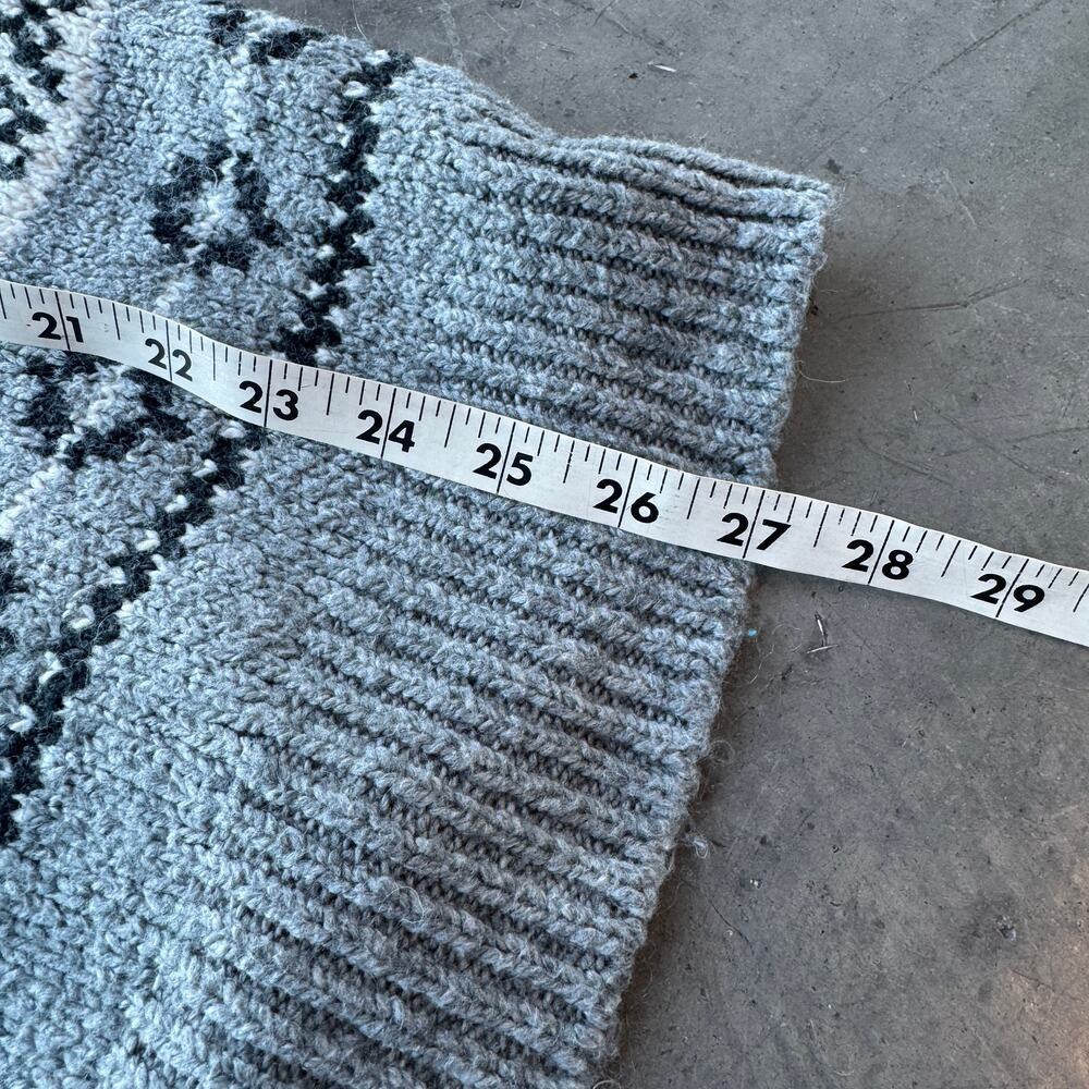 Vintage Y2K American Eagle Outfitters Fair Isle Nordic Knit Cozy Sweater Small - Picture 5 of 5